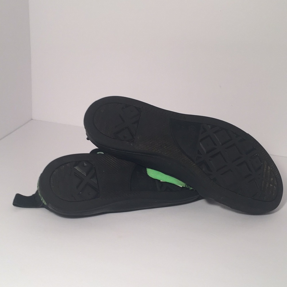 Converse Size 10 Men Lime Green and Black - Picture 4 of 7
